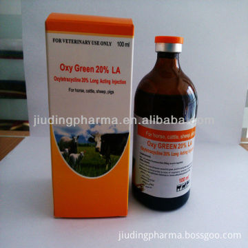 animal products Oxytetracycline injection 5% 10% China GMP certified